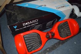 *WIZBOARD ROCKAWAY RECHARGEABLE HOVERBOARD (RED)