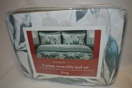 *MICROFIBRE BED SET KINGSIZE