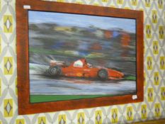 SIGNED OIL ON CANVAS 