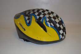 ACORN BICYCLE HELMET (BLACK, YELLOW AND BLUE)