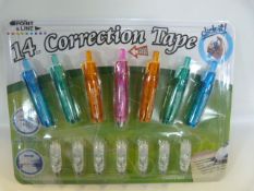 *7PK CORRECTION TAPE PEN