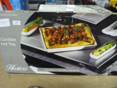 *HOSTESS CORDLESS HOT TRAY