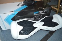 *WIZBOARD ROCKAWAY RECHARGEABLE HOVERBOARD (WHITE)