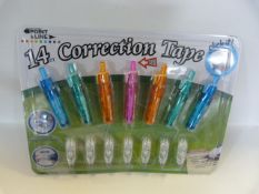 *POINT AND LINE 7PC CORRECTION PEN SET