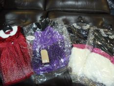 *FOUR GIRLS PARTY DRESSES AGE:4