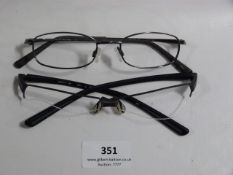 *TWO PAIRS OF NIKE GLASSES FRAMES