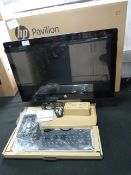*HP PAVILION 23-Q159NA AIO MONITOR AND KEYBOARD
