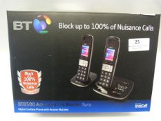 *BT 8500 TWIN PHONE
