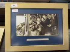FRAMED PRINT OF JOHNNY WHITLEY HULL FC