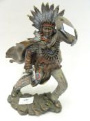 NATIVE AMERICAN FIGURINE 
