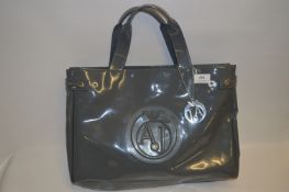 *ARMANI JEANS HANDBAG (GREY)
