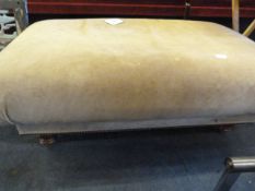 LARGE UPHOLSTERED STOOL