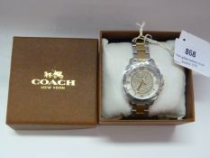 *COACH LADIES WRISTWATCH