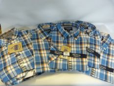 *EIGHT CHECKED SHIRTS SIZE SMALL