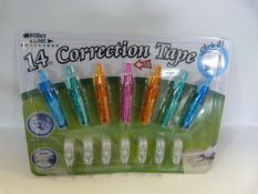 *POINT AND LINE 7PC CORRECTION PEN SET
