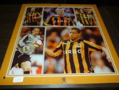 Glass Plaque of Hull City Players
