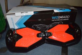 *WIZBOARD EGO RECHARGEABLE HOVERBOARD (RED AND BLACK)