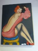 OIL ON CANVAS 