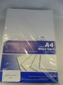 *REAM OF A4 240GSM WHITE CARD