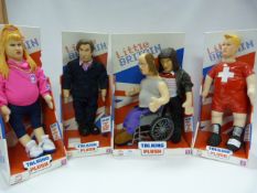 COLLECTION OF LITTLE BRITAIN CHARACTER DOLLS