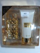 NEXT GOLD PERFUME AND BODY LOTION