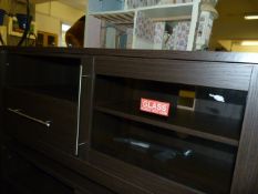 *DARKWOOD ENTERTAINMENT UNIT/TV CABINET