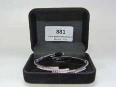 COSTUME JEWELLERY PINK STONE BRACELET