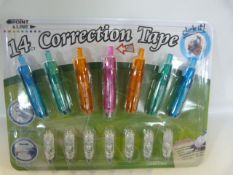 *7PK CORRECTION TAPE PEN