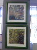 PAIR OF FRAMED PRINTS 