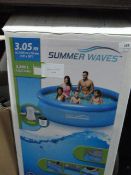 *QUICK SET 10FT POOL