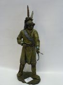 NATIVE AMERICAN FIGURINE 