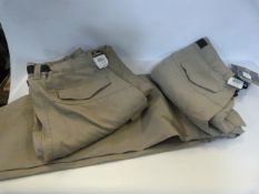 *TWO PAIRS OF MENS CONVERTIBLE TROUSERS SIZE 32-34