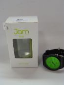 JAMTIME GREEN FACED WRISTWATCH