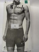 *4PK MENS PRINGLE BRIEFS SIZE XL