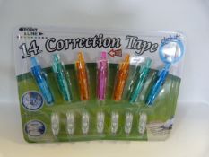 *POINT AND LINE 7PC CORRECTION PEN SET