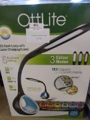 *OTTLITE LED DESK LAMP