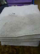 *3 White Hand Towels