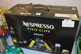 *NESPRESSO PIXIE COFFEE MACHINE