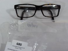 *BURBERRY READING GLASSES +1.40