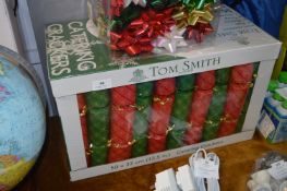 *BOX OF FIFTY TOM SMITH CATERING CRACKERS