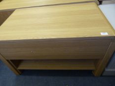 *LIGHT OAK COFFEE TABLE