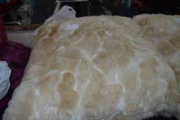 *LARGE FAUX FUR CUSHION