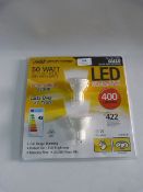 *FEIT 50w LIGHT BULBS 2PK