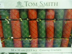 *50 Tom Smith Christmas Crackers