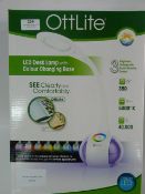 *OTTLITE LED DESK LAMP