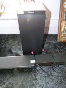 PANASONIC SOUNDBAR AND SPEAKER