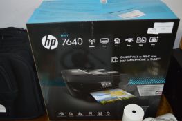 *HP ENVY 7640 AIO PRINTER