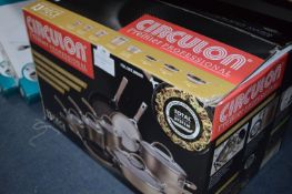 *CIRCULON COOKWARE 13PCE