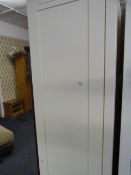 *WHITE SINGLE WARDROBE
