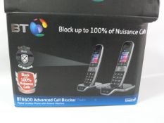 *BT 8600 TWIN DECT PHONES